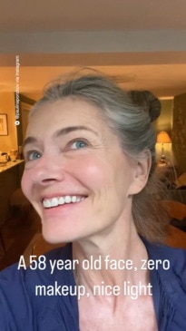 58yo Supermodel stuns with no fillers, Botox or surgery