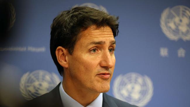 Canadian Prime Minister Justin Trudeau. Picture: Spencer Platt/Getty Images/AFP