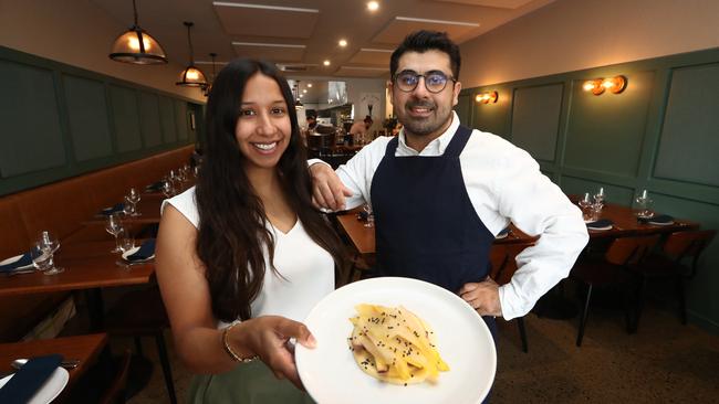 Owners Alex Labart and Karla Munoz Labart have decided to close the restaurant and move to takeaway food in order to stop the threat of coronavirus. Photograph: Jason O'Brien