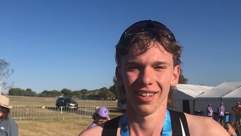 Adelaide's Deacon Gore won a golden ticket to the world championship cross country race.