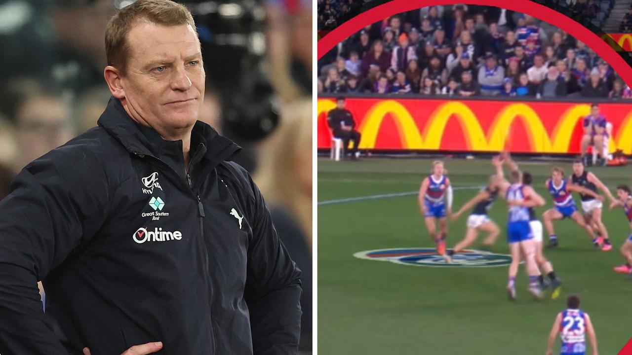 Michael Voss and Carlton's defensive issues