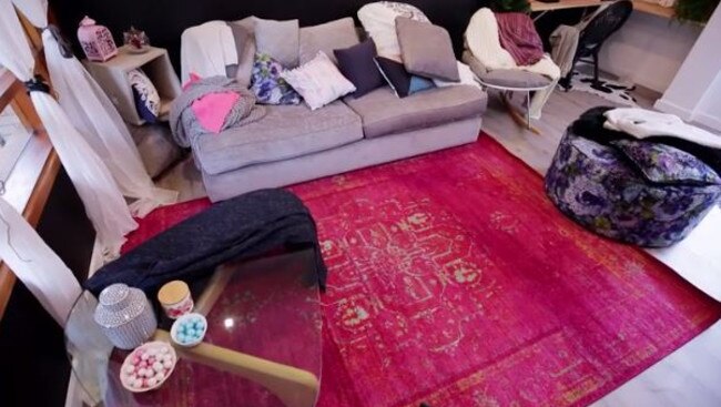 The judges wonder if someone left their washing on the couch.