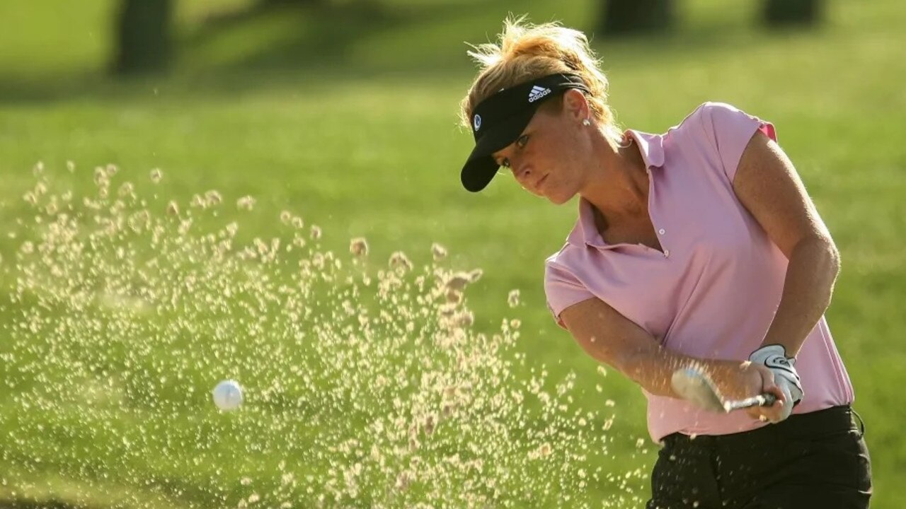 Sparks played on the LPGA Tour but had to cut her career short due to injuries Credit: Getty