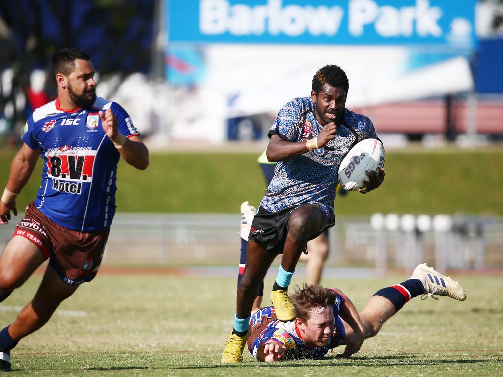 Mossman's Stanley Anau, pictured in 2019 doing what he does best. PICTURE: BRENDAN RADKE