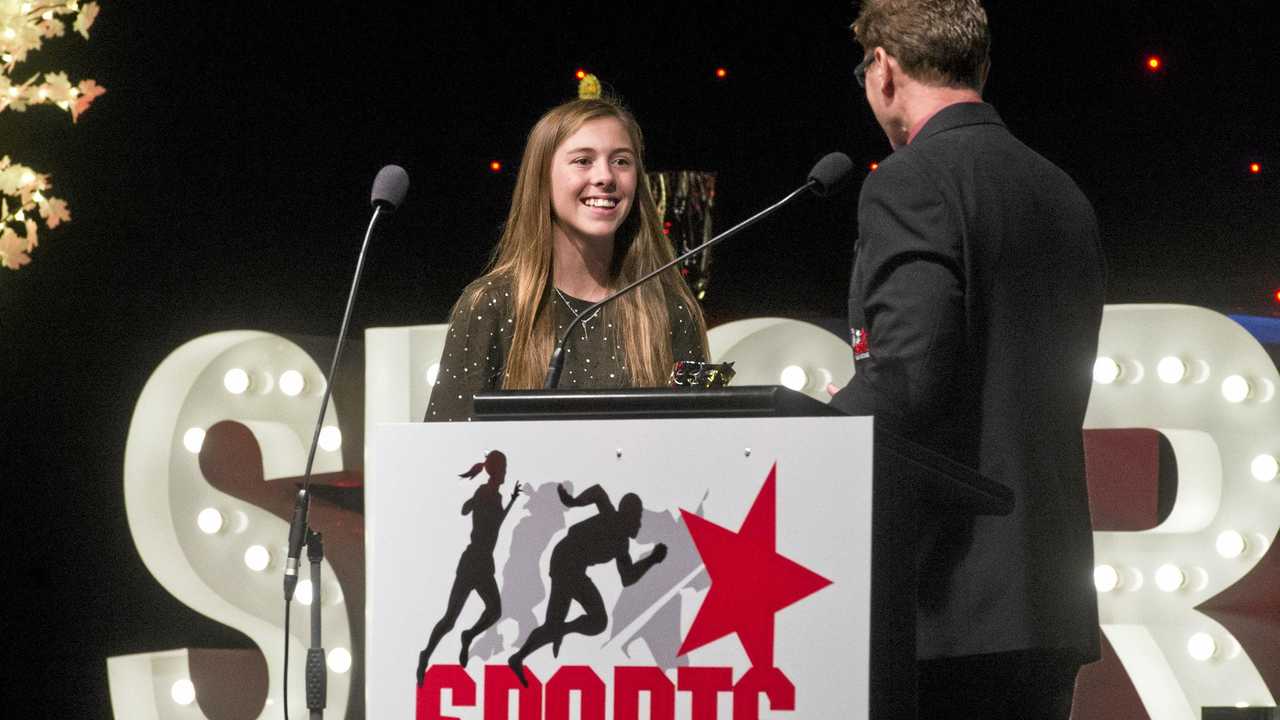 Last year&#39;s Wippells Autos Junior Sports Star runner-up Amber Reinbott. Picture: Nev Madsen