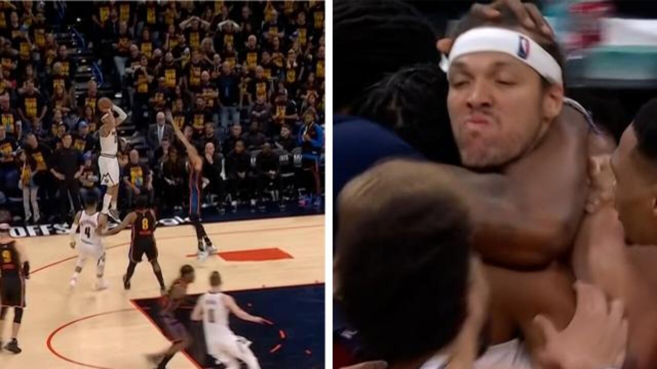 Nuggets claim Game 1 with buzzer beater