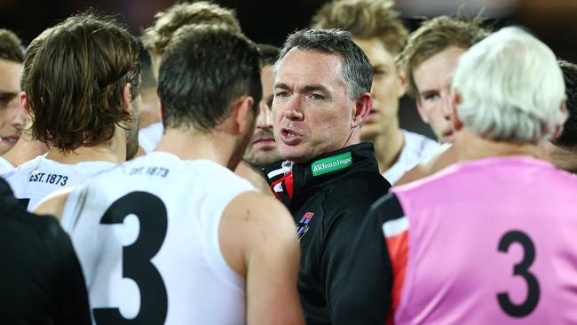 St Kilda senior coach Allan Richardson. Picture: Sarah Reed