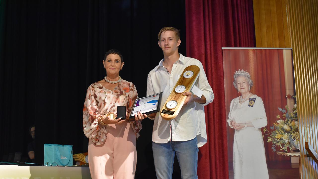 Junior Sport Award Recipient Johnathan Roll. Photo: Hugh Suffell.