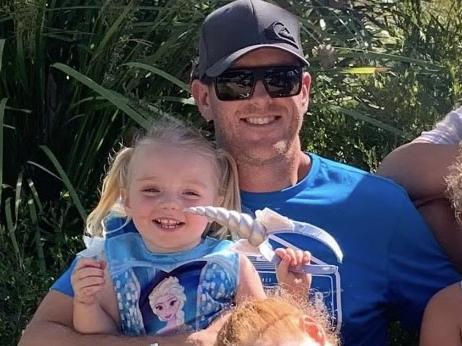 Rylee Rose Black with her biological father, who is not accused of any wrongdoing