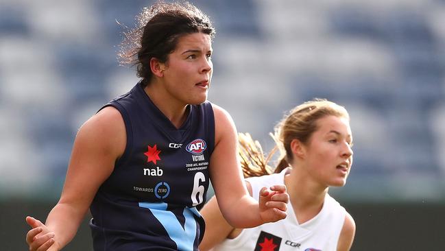 Madison Prespakis could be the No.1 pick. Photo: Kelly Defina/AFL Media.