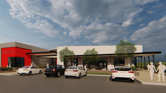 Artist's impression of $10m Churchill Centre expansion. Picture: Supplied by ICAM