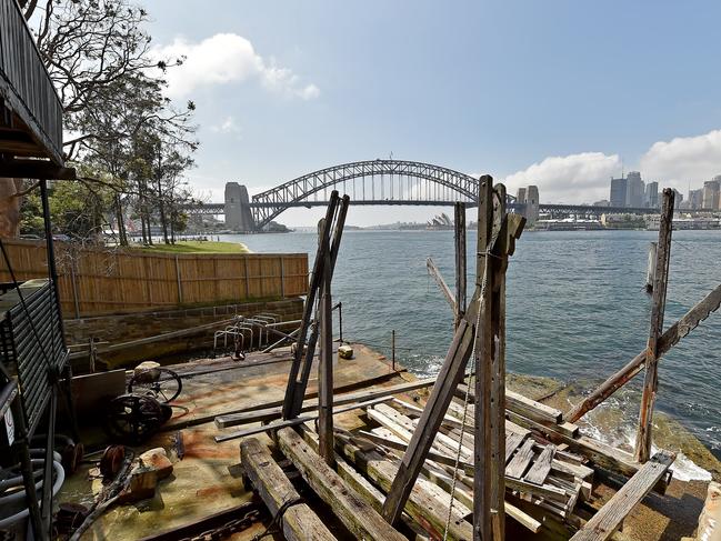 The property has an incredible view of the bridge. Picture: AAP IMAGE / Troy Snook