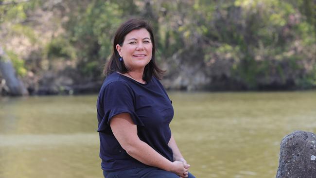 Gaven LNP candidate Kirsten Jackson in the electorate. Picture Glenn Hampson