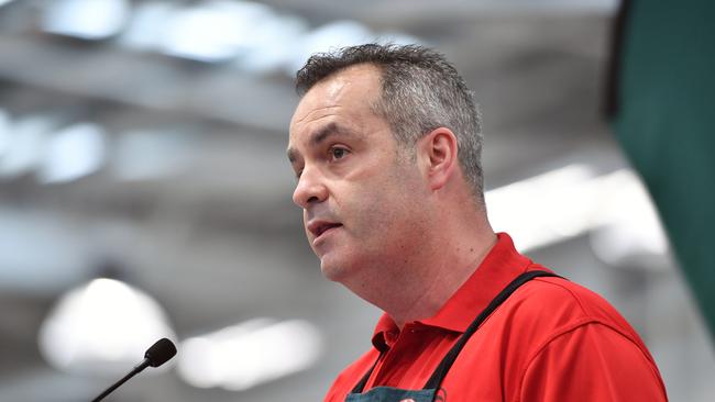 Bunnings Managing Director Michael Schneider said the company believes it was using FTR lawfully. Picture: AAP Image/Joel Carrett