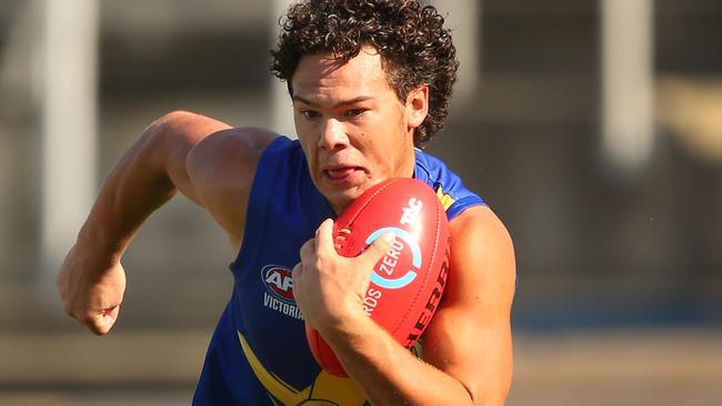 Top draft prospect Cameron Rayner has been likened to Dustin Martin. Picture: