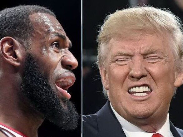 Lebron James and Donald Trump combo