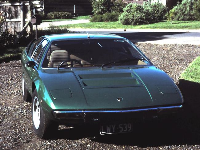 Joe Taranto sold his Lamborghini to Michael Sullivan in 1980. Picture: Supplied