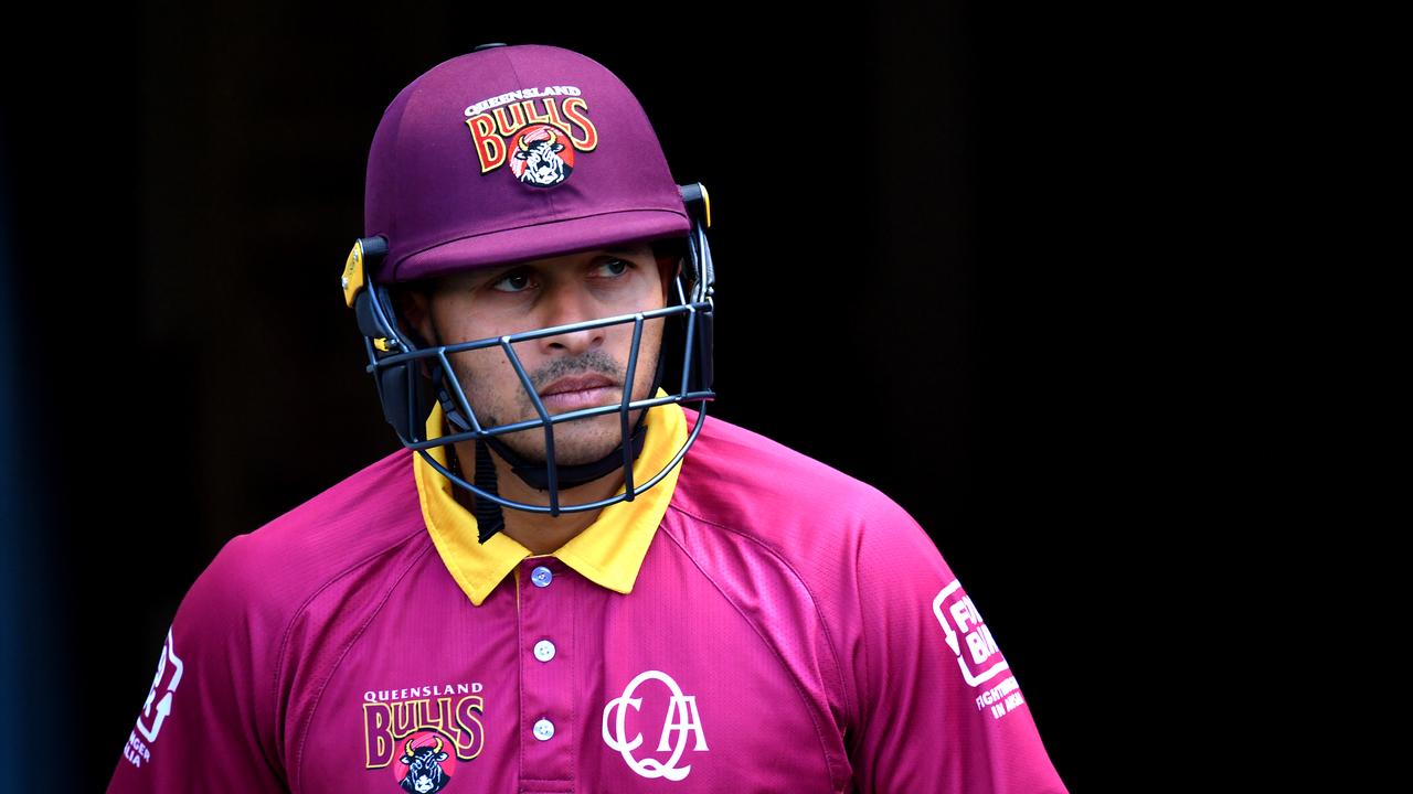 Usman Khawaja backed up his century in the Sheffield Shield with 93 against Tasmania in the Marsh Cup. Photo: Getty Images