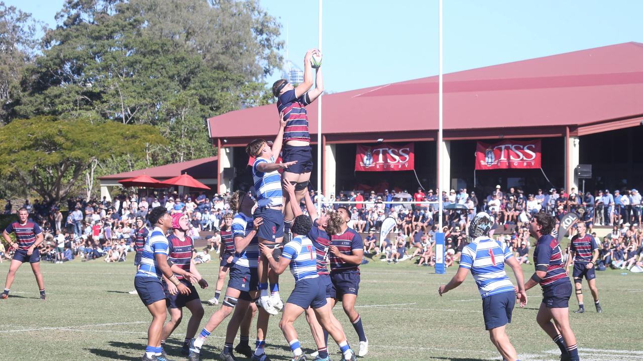 GPS First XV rugby grand final between TSS and Nudgee College.