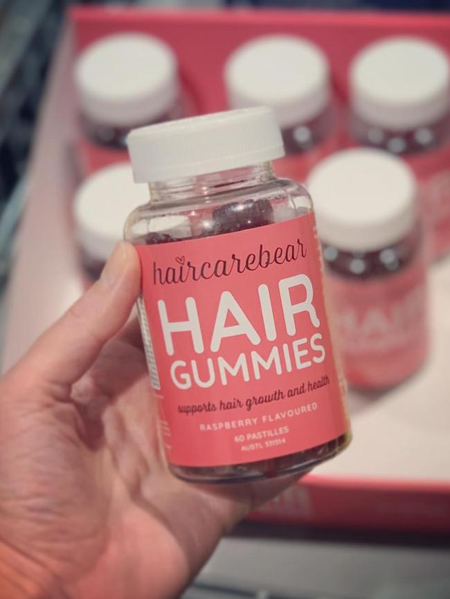 Shoppers got excited about hair gummies last year. Picture: Facebook