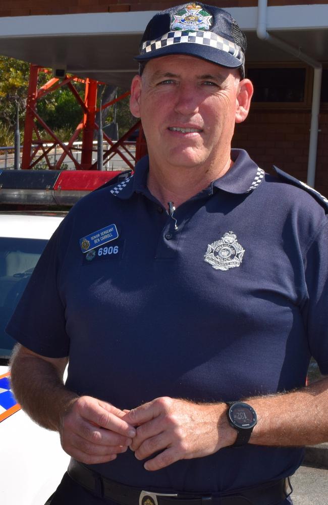 Noosa Police Station former Officer-in-charge Inspector Ben Carroll.