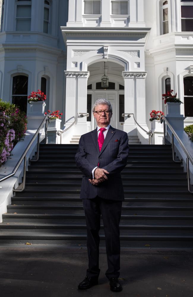 Queensland Governor Paul de Jersey at Government House. Picture: David Kelly