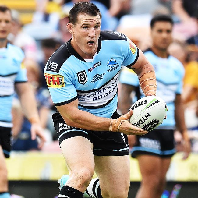 Paul Gallen mas an absolute metre eater. Picture: Zak Simmonds