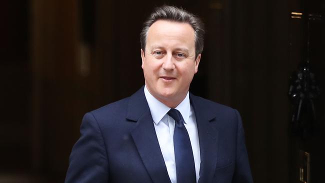 Former British PM David Cameron. Picture: Getty Images