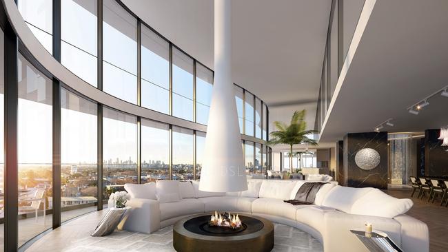 The Saint Moritz penthouse sold for $30 million.