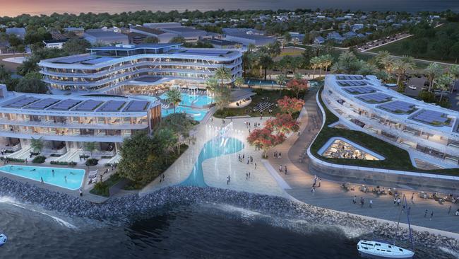 Crystalbrook Superyacht Marina Port Douglas artist impression pic: supplied