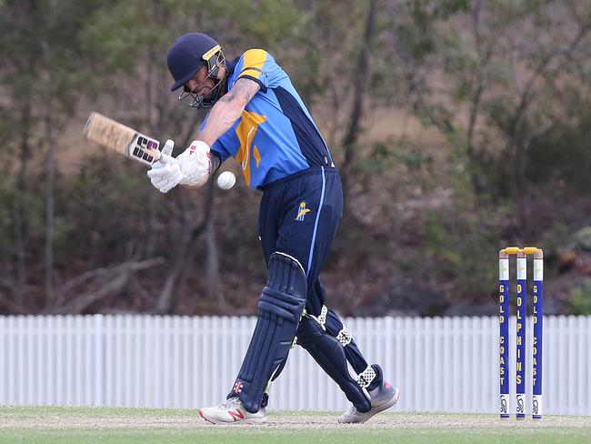 All-rounder Liam Hope-Shackley has been the star of Gold Coast’s season so far. Picture: Mike Batterham