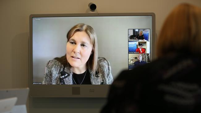 Bendigo and Adelaide Bank MD Marnie Baker. Picture: Britta Campion/The Australian