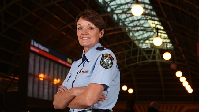 Even though she is the new police commissioner, Webb says her two sons keep her grounded. Picture: Supplied