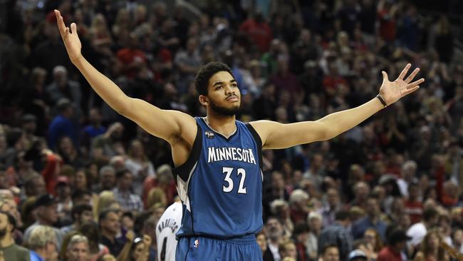 Minnesota Timberwolves centre Karl-Anthony Towns had the best debut season for a big man since Tim Duncan.