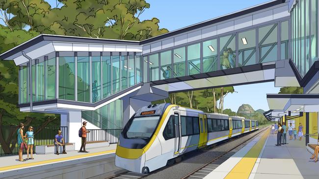 The Sunshine Coast line could cost $20bn. Picture: Supplied