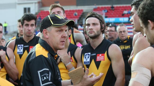 Mooroopna are an improved side under the guidance of former Werribee VFL coach John Lamont. Picture: David Crosling