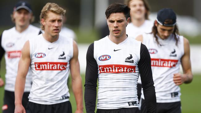 Young Collingwood forward Oliver Henry has requested a trade to Geelong. Picture: Daniel Pockett/Getty Images