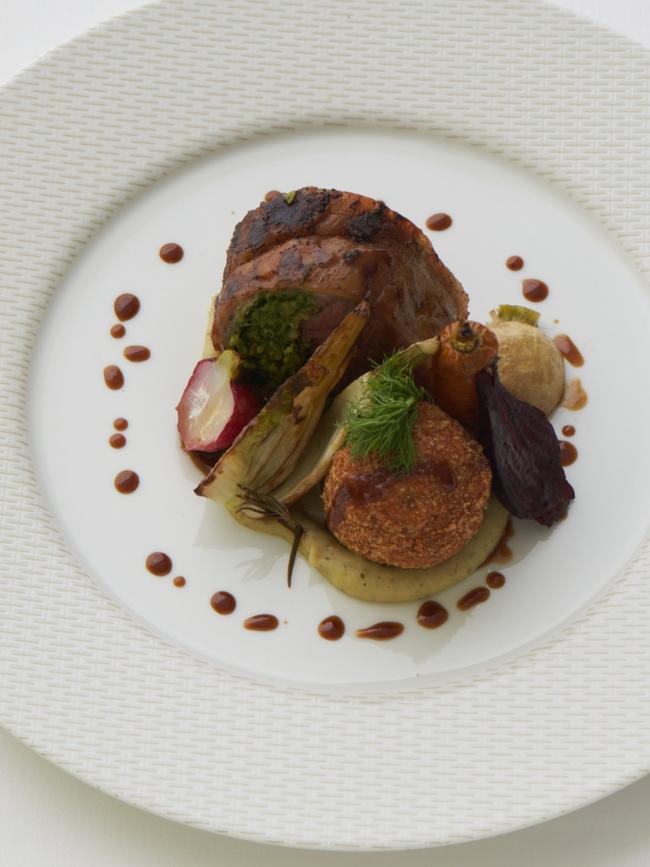 Ms Goetz's main dish took out a silver medal at the competition.