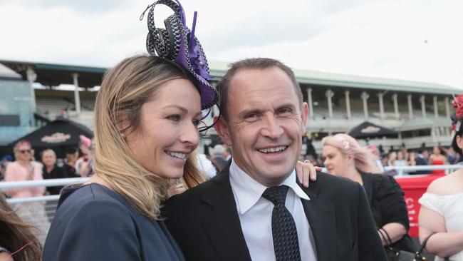 Chris and Stephanie Waller. Picture: Mark Evans / Getty Images