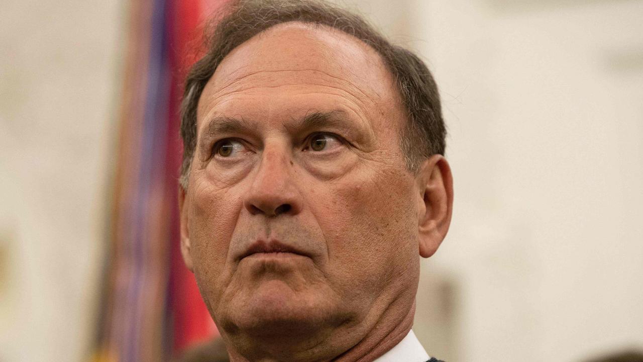 Justice Samuel Alito was part of the Supreme Court majority that struck down the right to abortion in a seismic ruling that shredded five decades of constitutional protections. Picture: Nicholas Kamm / AFP