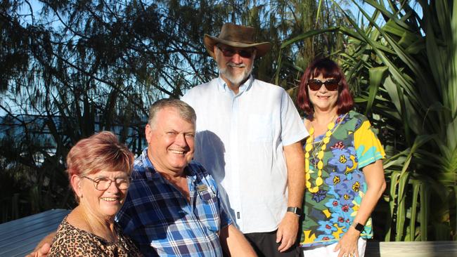 Judy Honor, Wayne Honor, Ken Peterson and Sharlene Peterson.