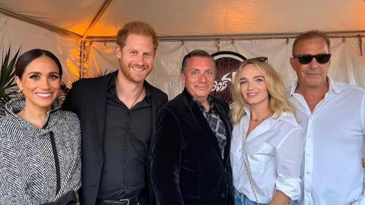 Prince Harry and Meghan Markle attended Kevin Costner's One805 Live! charity event in Santa Barbara. Picture: Instagram