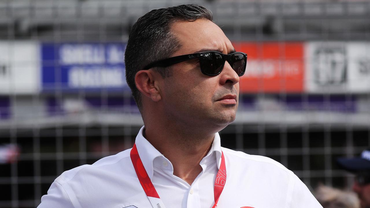 SUPERCARS – NEWCASTLE 500 – Pictured is Supercars CEO Sean Seamer before the first race of the Coates Hire Newcastle 500 today. Picture: Tim Hunter.