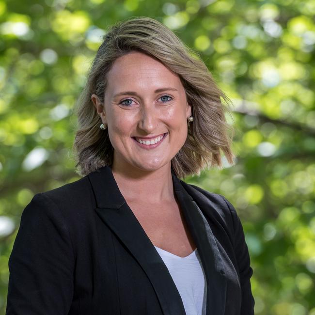 Herald Sun Sports journalist Lauren Wood was recognised for her AFLW reporting. Picture: Jake Nowakowski.