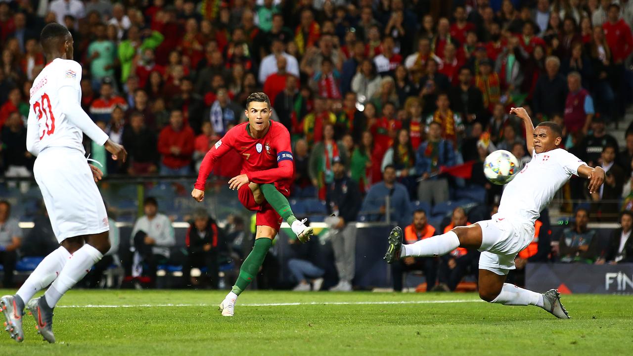 Nations League Portugal vs Switzerland Cristiano Ronaldo hattrick
