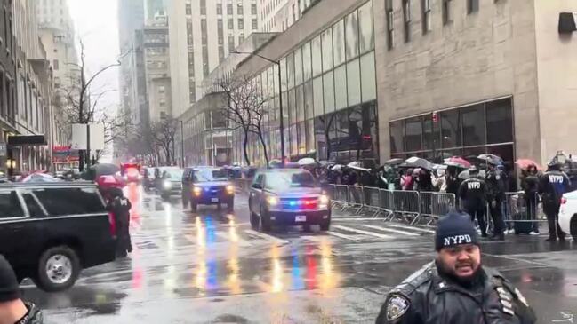 Biden Arrives in NYC for Fundraiser With Obama and Clinton