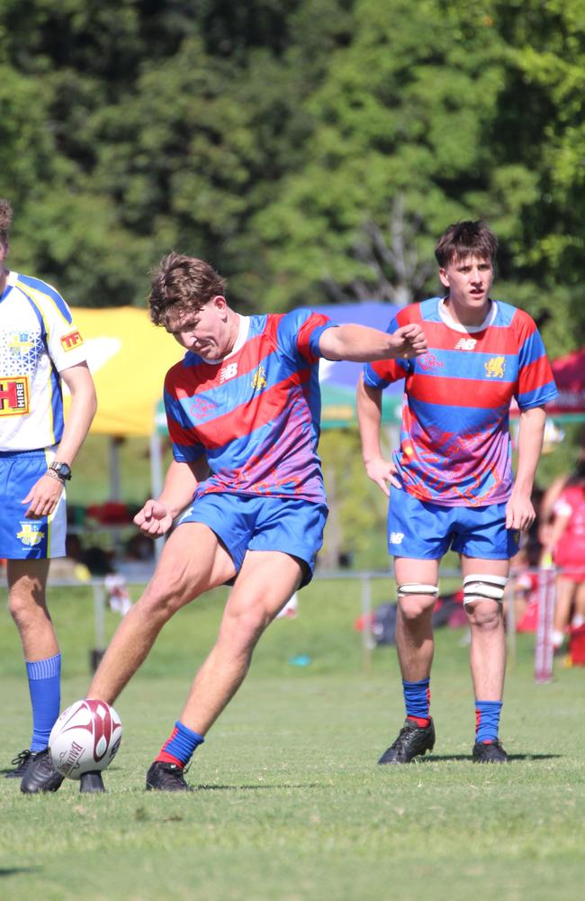 Ballymore Cup rugby action at the Albany Creek Brumbies Junior Rugby Union Club on Friday, April 12, 2024.