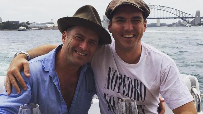 Brand of brothers: Karl and Peter Stefanovic. Picture: Instagram.