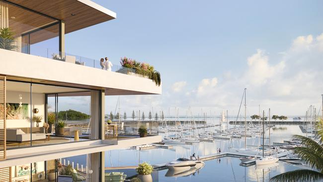 Gateway Marina artists impressions.