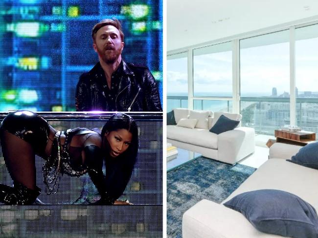 David Guetta spins swank pad for new record